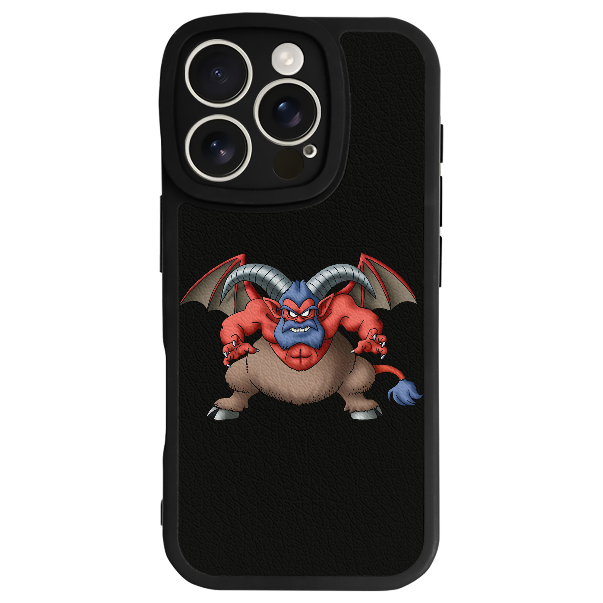 （画像用） ドラゴンクエスト Doragon Kuesuto Dragon Quest 【iPhone 16シリーズ対応】シリコンスマホケース（レザー調） 材質：シリコン